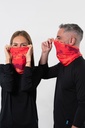Cuello Destroy Rojo Microfibra