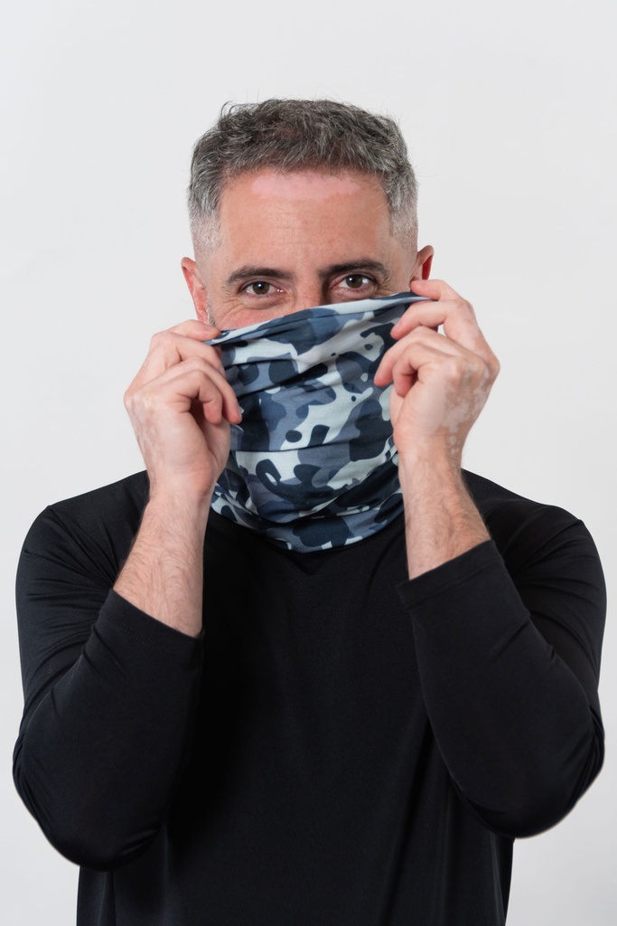 Cuello Camuflado Musgo