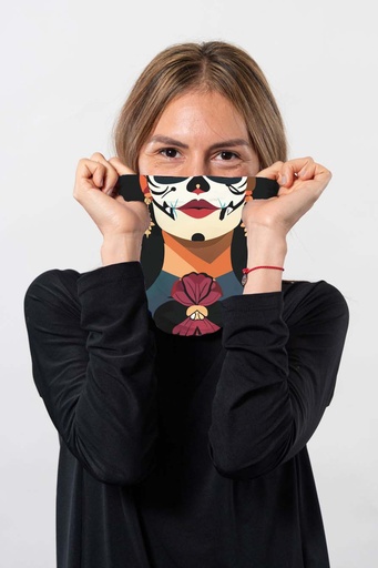 [1699570759396] Mascara Catrina Microfibra